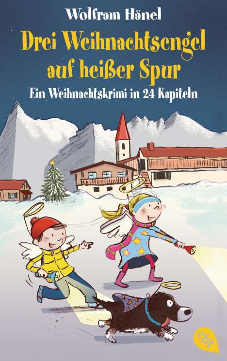 Wolfram Hänel: Drei Weihnachtsengel auf heißer Spur, Buch