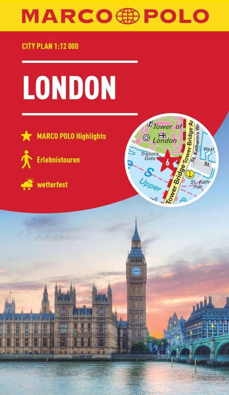 MARCO POLO Cityplan London 1:12.000, Karten