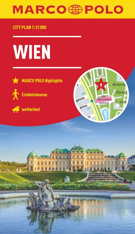 MARCO POLO Cityplan Wien 1:12.000, Karten