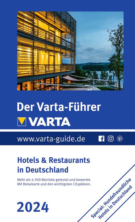 Der Varta-Führer 2024 Hotels &amp; Restaurants in Deutschland, Buch