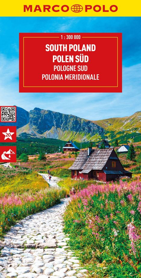 MARCO POLO Reisekarte Polen Süd 1:300.000, Karten