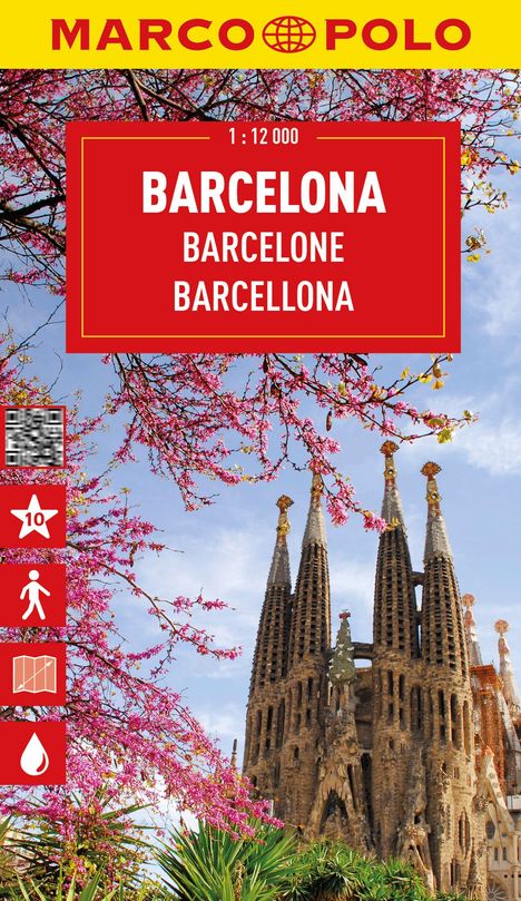 MARCO POLO Cityplan Barcelona 1:12.000, Karten