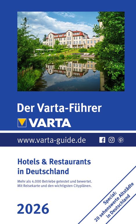 Der Varta-Führer 2026 Hotels & Restaurants in Deutschland, Buch