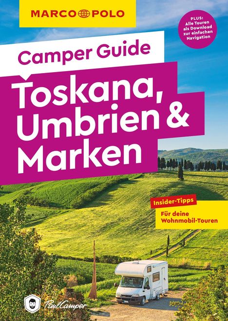 Elisabeth Schnurrer: MARCO POLO Camper Guide Toskana, Umbrien & Marken, Buch