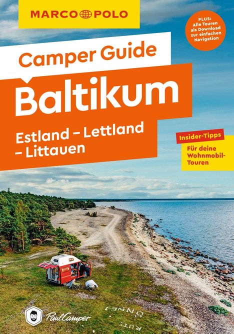 Mirko Kaupat: MARCO POLO Camper Guide Baltikum: Estland, Lettland & Litauen, Buch