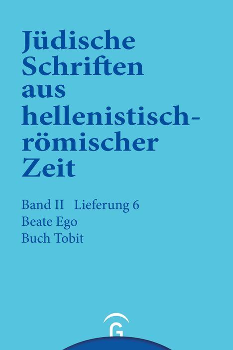 Beate Ego: Buch Tobit, Buch