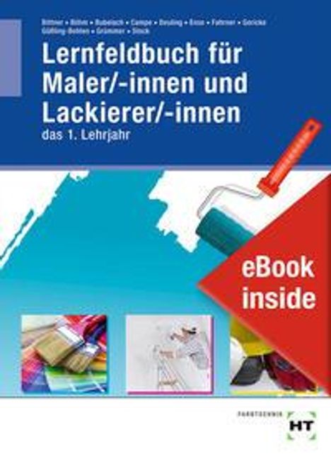 Verena Bittner: eBook inside: Lernfeldbuch für Maler/-innen, Buch
