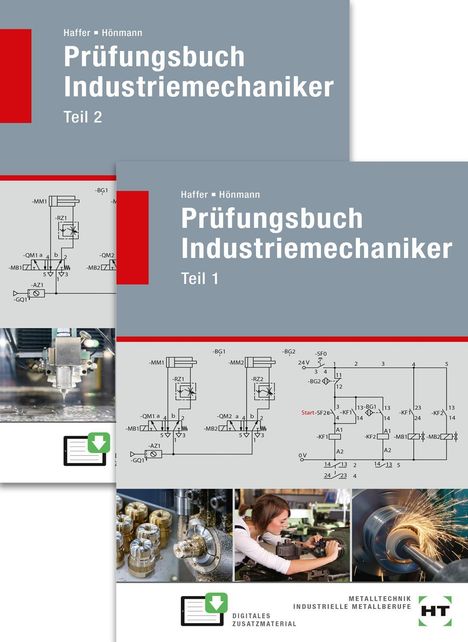 Reiner Haffer: Paketangebot Abschlussprüfung Industriemechaniker 2in1, Buch