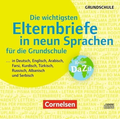 Julia Winter: Winter, J: Wichtigsten Elternbriefe in 9 Sprachen. CD-ROM, CD-ROM