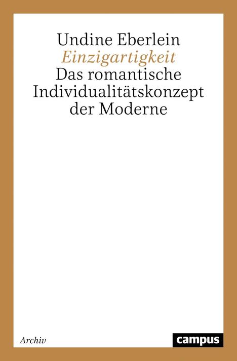 Undine Eberlein: Einzigartigkeit, Buch