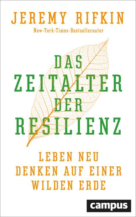 Jeremy Rifkin: Das Zeitalter der Resilienz, Buch