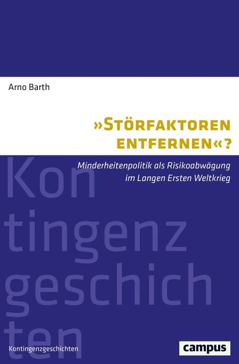 Arno Barth: Barth, A: »Störfaktoren entfernen«?, Buch