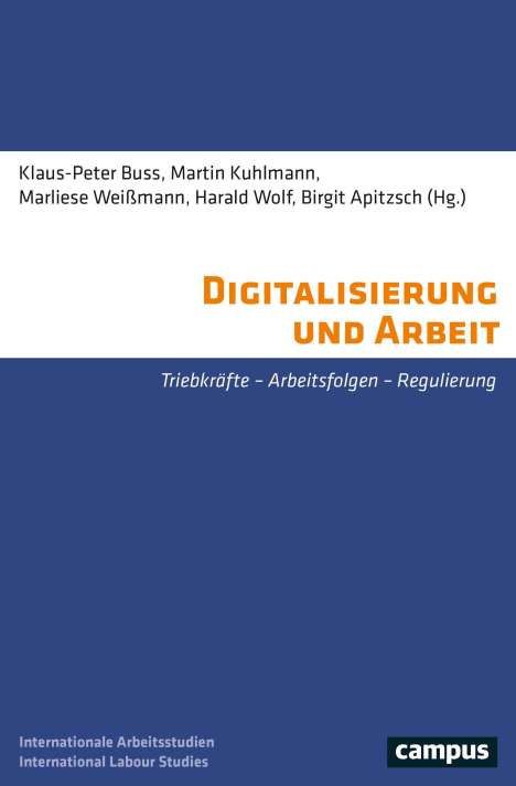 Digitalisierung und Arbeit, Buch