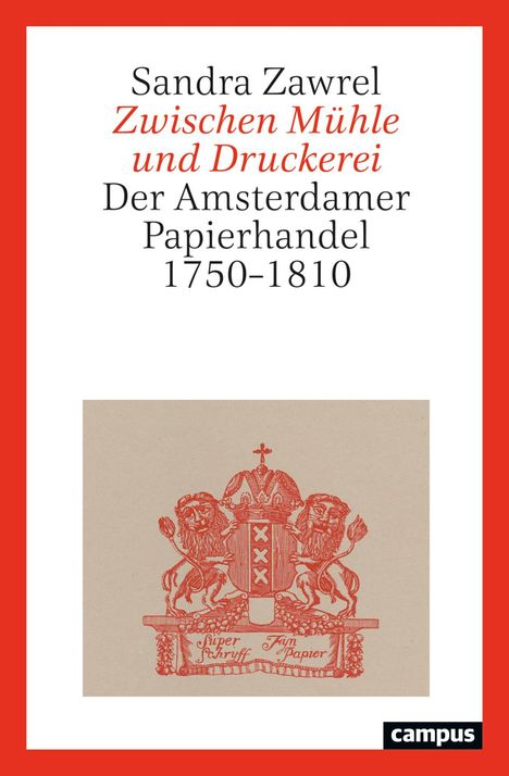 Sandra Zawrel: Zwischen Mühle und Druckerei, Buch