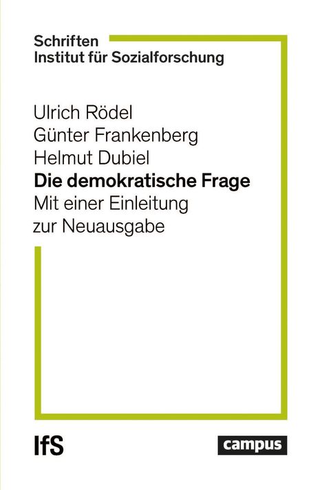 Die Demokratische Frage, Buch