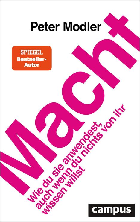 Peter Modler: Macht, Buch