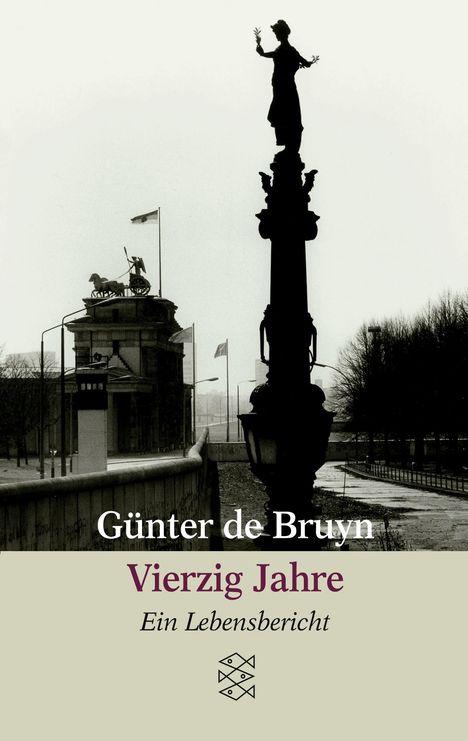 Günter de Bruyn: Vierzig Jahre, Buch