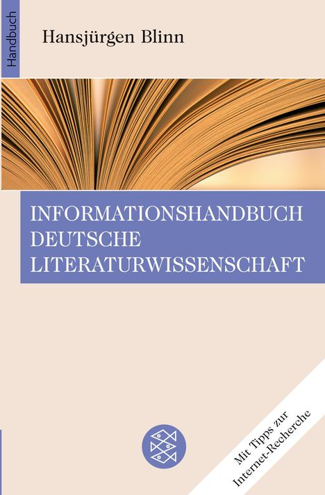Hansjürgen Blinn: Informationshandbuch Deutsche Literaturwissenschaft, Buch