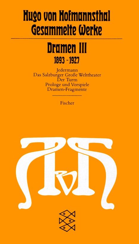 Hugo von Hofmannsthal: Dramen III, Buch