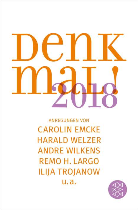 Carolin Emcke: Göttert, K: Denk mal! 2018, Buch