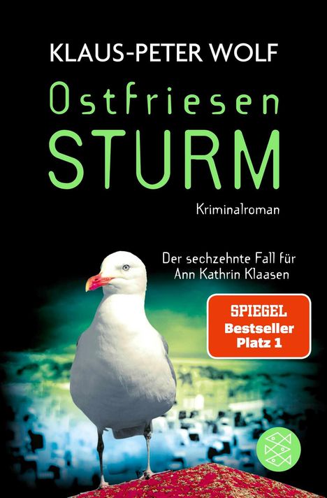 Klaus-Peter Wolf: Ostfriesensturm, Buch