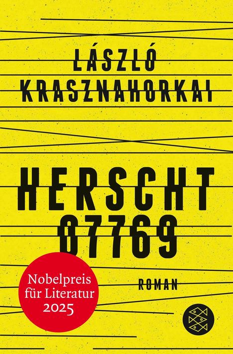 László Krasznahorkai: Herscht 07769, Buch