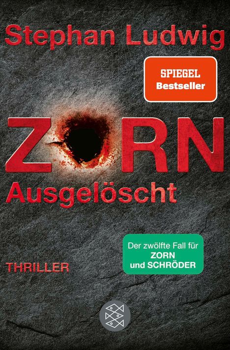 Stephan Ludwig: Zorn - Ausgelöscht, Buch