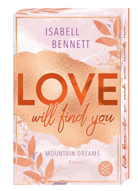 Isabell Bennett: Love will find you, Buch
