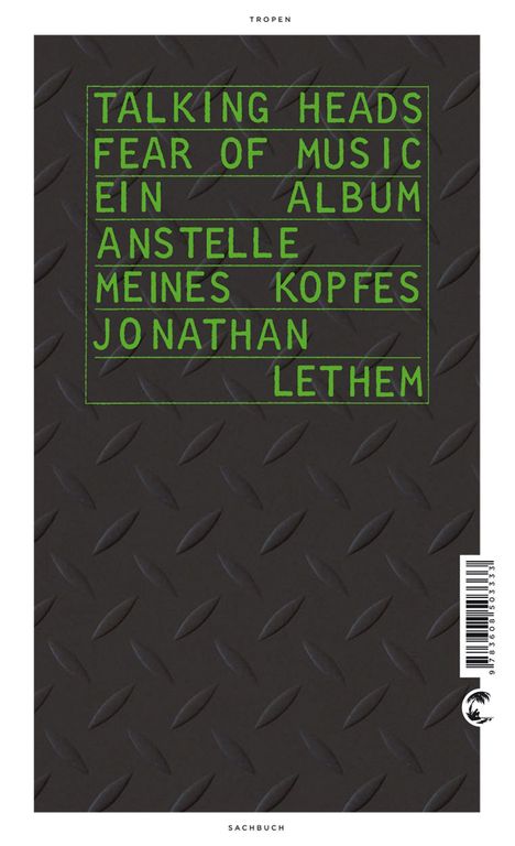 Jonathan Lethem: Talking Heads - Fear Of Music, Buch