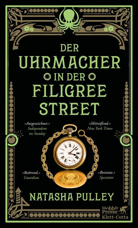 Natasha Pulley: Der Uhrmacher in der Filigree Street, Buch