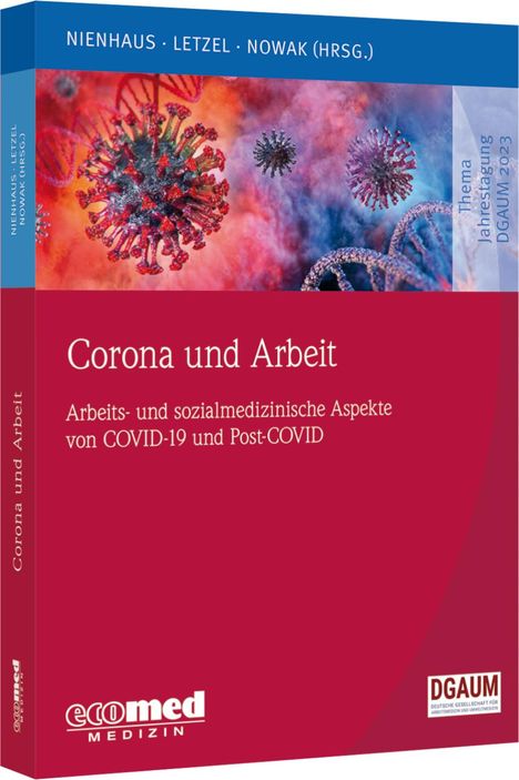 Albert Nienhaus: Corona und Arbeit, Buch