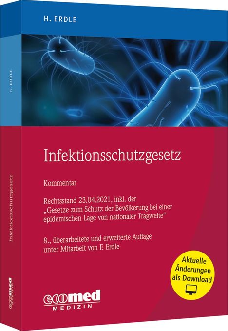 Helmut Erdle: Infektionsschutzgesetz, 1 Buch und 1 Diverse