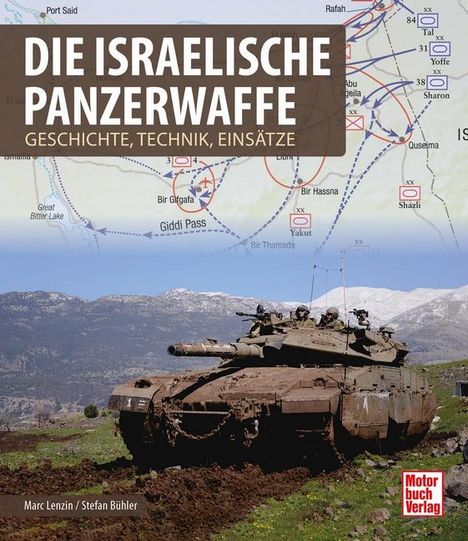 Marc Lenzin: Die israelische Panzerwaffe, Buch