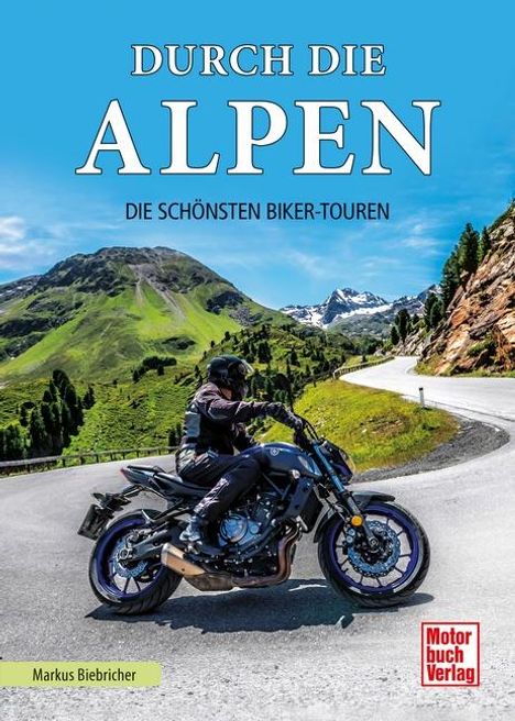Markus Biebricher: Durch die Alpen, Buch