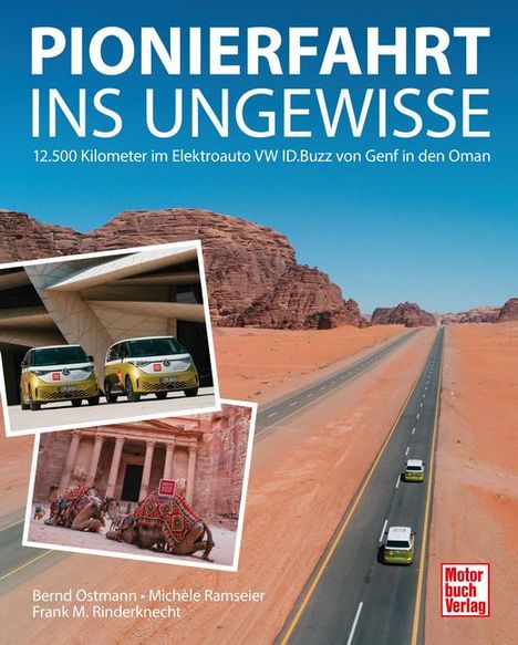 Frank M. Rinderknecht: Pionierfahrt ins Ungewisse, Buch