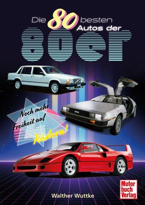 Walther Wuttke: Die 80 besten Autos der 80er, Buch