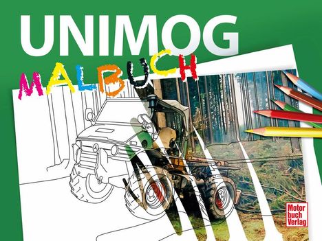 UNIMOG Malbuch, Buch