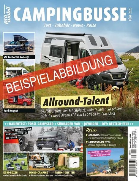 pro mobil Extra Campingbusse - 05/2024, Buch