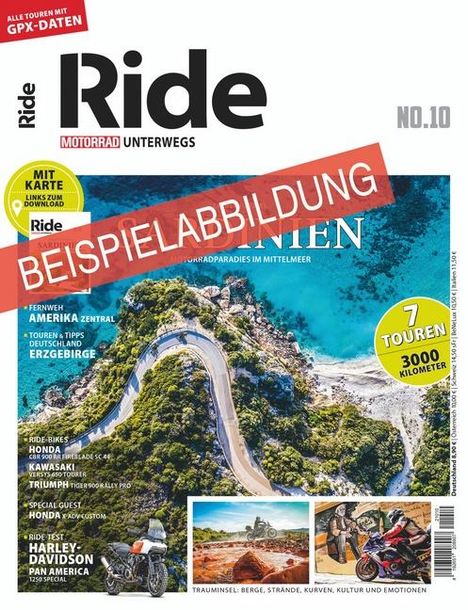 RIDE - Motorrad unterwegs, No. 23, Buch