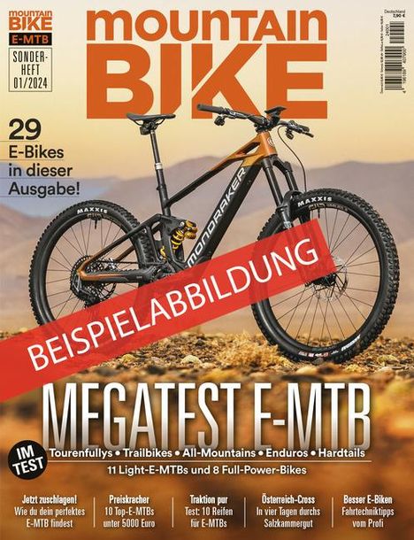 mountainBIKE - E-Mountainbike 01/2025, Buch