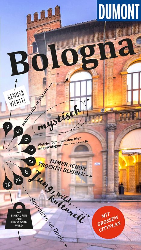 Sibylle Lauth: DuMont direkt Reiseführer Bologna, Buch