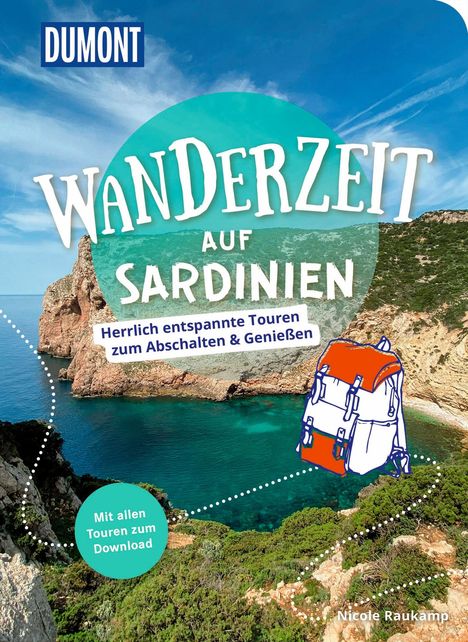 Nicole Raukamp: DuMont Wanderzeit auf Sardinien, Buch