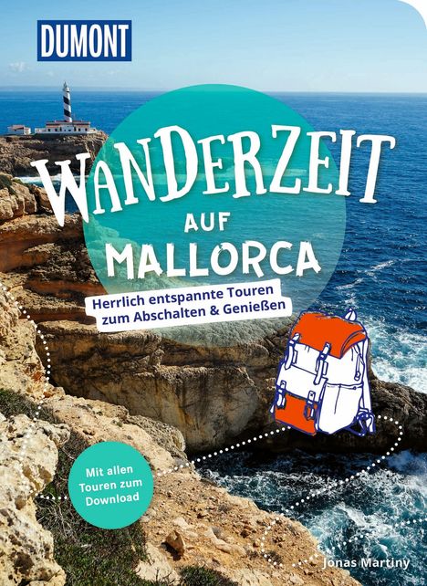 Jonas Martiny: DUMONT Wanderzeit auf Mallorca, Buch