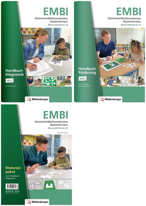 Andrea Peter-Koop: ElementarMathematisches BasisInterview (EMBI) · Raum und Form · Set, Buch