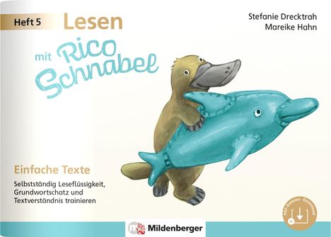 Stefanie Drecktrah: Lesen mit Rico Schnabel, Heft 5: Einfache Texte, Buch