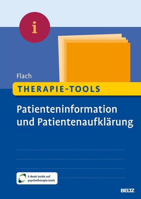 Elisa Flach: Therapie-Tools Patienteninformation und Patientenaufklärung, Buch