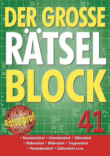 Der große Rätselblock 41, Buch