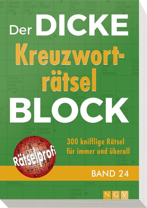 dicke Kreuzworträtsel-Block 24, Buch