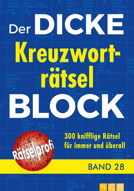 Der dicke Kreuzworträtsel-Block Band 28, Buch