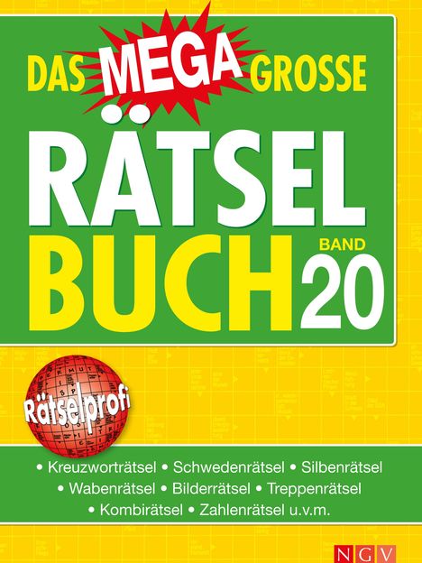 Das megagroße Rätselbuch Band 20, Buch